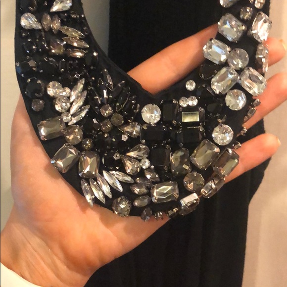 Robbi & Nikki black jeweled tank top - Picture 8 of 12